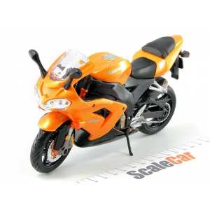 1/12 Мотоцикл Kawasaki Ninja ZX10R оранжевый мет.
