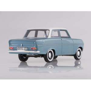 1/18 Opel Kadett A 1962 синий с белым
