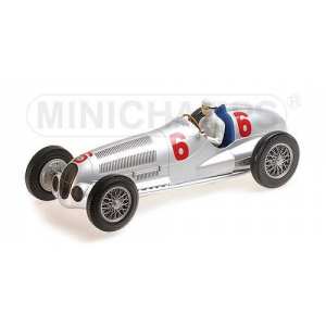 1/18 Mercedes W125, Rudolf Caraciola - 2nd place Eifilrennen Nuerburgring, 1937