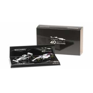 1/43 Набор 2 модели Williams Ford FW06 Jones 1978/Williams FW40 Massa 2017 40 лет Williams F1