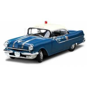 1/18 Pontiac Star Chief Hard Top 1955 Nassau County Police Полиция графства Нассау, синий/белый