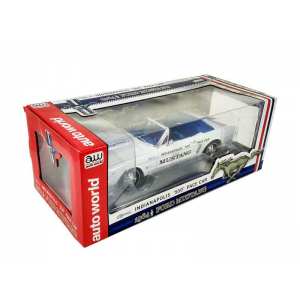 1/18 Ford Mustang convertible Indy 500 Pace Car 1965 белый