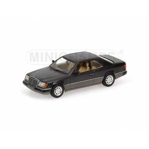 1/43 Mercedes-Benz W124 COUPE BLACK METAL.