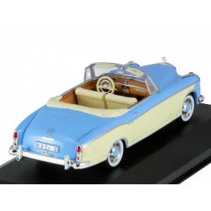 1/43 Mercedes-Benz 220 SE Convertible (W128) 1958 Light Blue/Beige