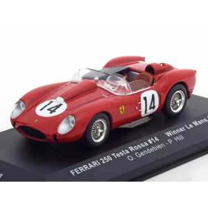 1/43 Ferrari 250 Testa Rossa 14 O.Gendebien/P.Hill Winner 24h Le Mans 1958