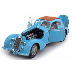 1/18 ALFA ROMEO 8C 2900 B LUNGO 1938 LIGHT BLUE