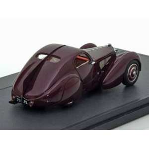 1/43 Bugatti Type 51 Dubos Coupe 51133 1931 бордовый