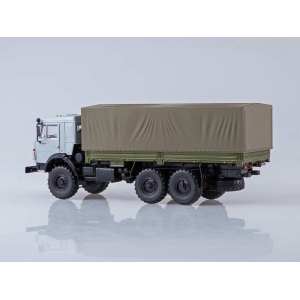 1/43 КамАЗ-53501 6x6 бортовой серый/хаки