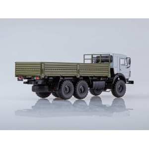 1/43 КамАЗ-53501 6x6 бортовой серый/хаки