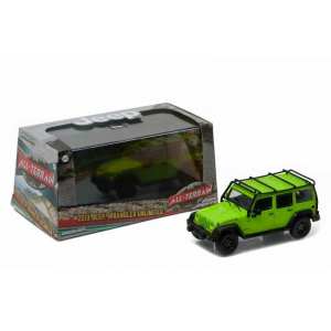1/43 Jeep Wrangler 4х4 Unlimited Moab Edition 2013 Gecko Green зеленый