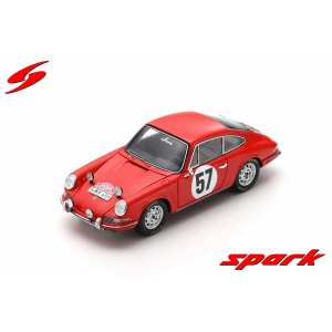 1/43 Porsche 911S 57 Rally Monte Carlo 1966 R. Buchet - J. Jo Schlesser
