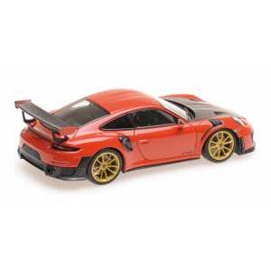 1/43 Porsche 911 (991.2) GT2 RS 2018 красный