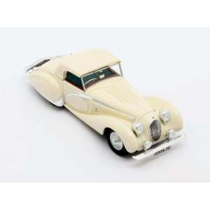 1/43 Talbot-Lago T150C Cabriolet Figoni & Falaschi 90111 закрытый 1936 белый