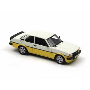 1/43 Opel Ascona B 2-door I2000 Yellow White 1980