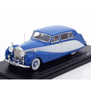 1/43 Rolls Royce Silver Wraith Hooper Empress Line 1956 синий с серым