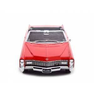 1/18 Cadillac DeVille Convertible 1968 открытый красный