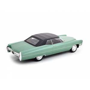 1/18 Cadillac DeVille Softtop 1968 зеленый металлик с черным