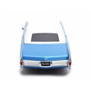 1/18 Cadillac DeVille Softtop 1968 синий металлик с белым