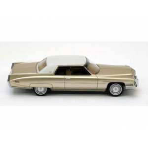 1/43 Cadillac Coupe De Ville 1972 Gold Metallic