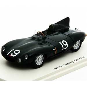 1/43 Jaguar D 19 Winner 12H Sebring 1955 M. Hawthorn - P. Walters