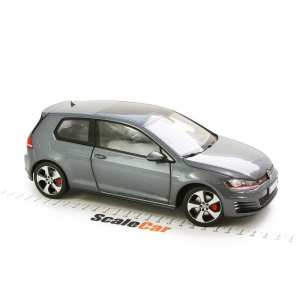 1/18 Volkswagen Golf GTi 2013 Carbon Steel Grey серый мет