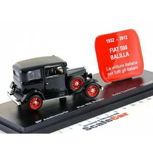 1/43 FIAT 508 BALILLA – 80° Anniversary – 1932/2012 черный