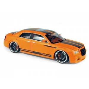 1/18 Chrysler 300C Parotech с прицепом и водным мотоциклом (Jet Ski) Parotech 2007 Orange/Black