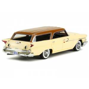 1/43 Chrysler Newport Wagon 1961 бежевый с коричневым