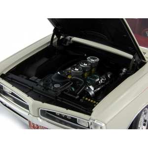1/18 Pontiac GTO Hardtop, cameo white 1966