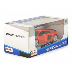 1/24 Audi R8 V10 Plus 2015 красный