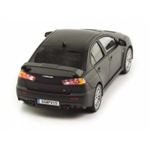 1/43 MITSUBISHI LANCER EVO X Nurburgring test 2009 Черный