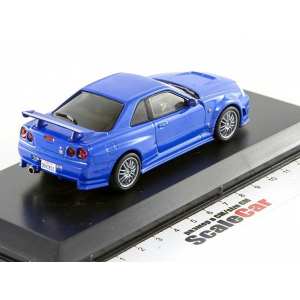 1/43 Nissan Skyline GT-R (R34) 2002 Fast & Furious (из к/ф Форсаж IV)