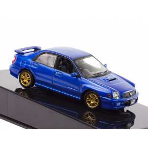 1/43 Subaru IMPREZA WRX STI 2001 синий