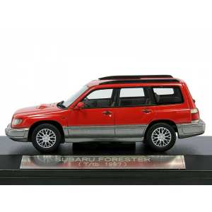 1/43 SUBARU Forester T/tb 4WD 1997 Red