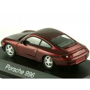 1/43 Porsche 911 (996) бордовый