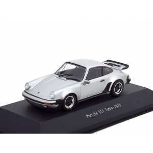 1/43 Porsche 911 Turbo (930) 1975 серебристый
