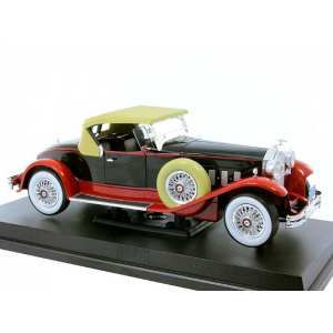 1/18 Packard Boattail Speedster 1930 черный/красный/бежевый