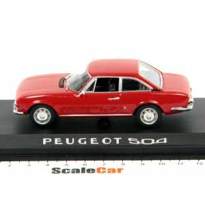 1/43 Peugeot 504 Coupé 1969 Red