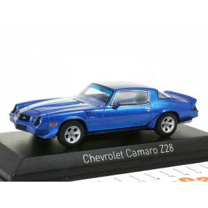 1/43 Chevrolet Camaro Z28 1980 синий металлик
