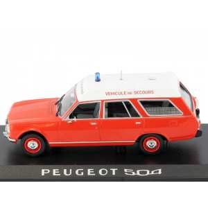 1/43 Peugeot 504 Break 1979 Pompiers Ambulance