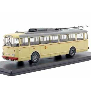 1/43 Skoda 9TR троллейбус Potsdam 1961 бежевый