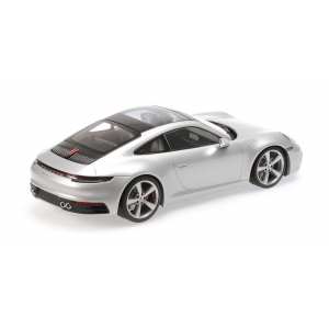 1/18 Porsche 911 Carrera 4S 2019 серебристый