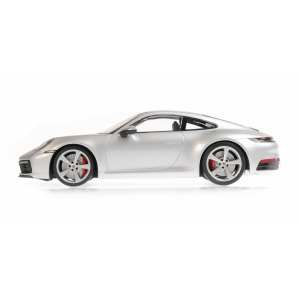 1/18 Porsche 911 Carrera 4S 2019 серебристый