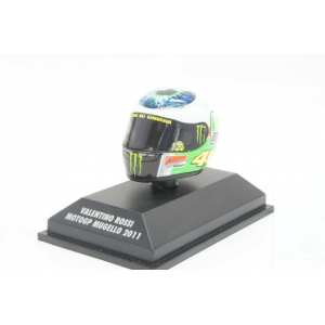 1/8  шлема AGV HELMET - VALENTINO ROSSI - MOTOGP MUGELLO 2011