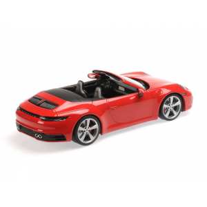 1/18 Porsche 911 Carrera 4S Cabriolet 2019 красный