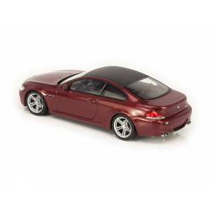 1/43 BMW M6 Coupe E63 2006 бордовый