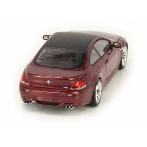 1/43 BMW M6 Coupe E63 2006 бордовый