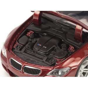 1/43 BMW M6 Coupe E63 2006 бордовый