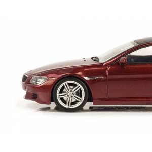 1/43 BMW M6 Coupe E63 2006 бордовый