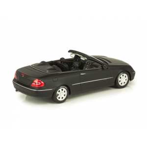 1/43 Mercedes-Benz CLK cabrio 2002 A209 FULDA матовый черный